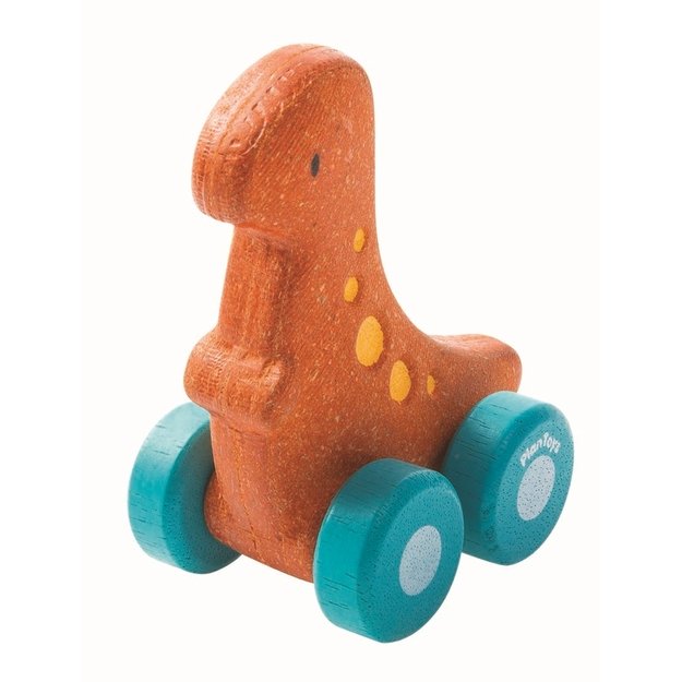 PlanToys žaislas - Dino mašinėlė  Rex  (PT5692)