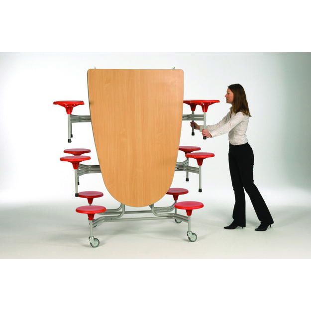 SICO sulankstomas, mobilus stalas  Communicator  (305x107cm) su 12 sėdynių