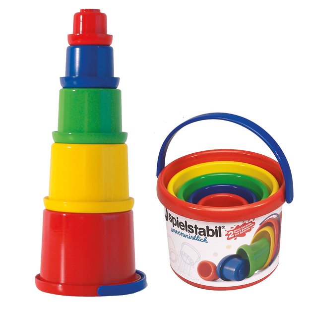 SpielStabil smėlio žaislai - Susidedantys indeliai, S3502