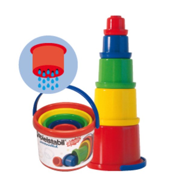 SpielStabil smėlio žaislai - Susidedantys indeliai, S3502