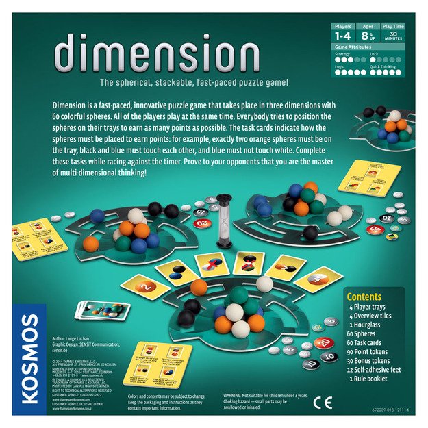 Thames & Kosmos stalo žaidimas  Dimension  (692209)