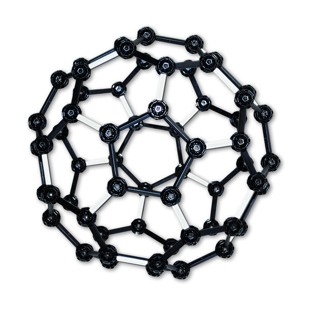 Zometool konstruktorius - Teminis rinkinys  C60 Fullerene  (42608)