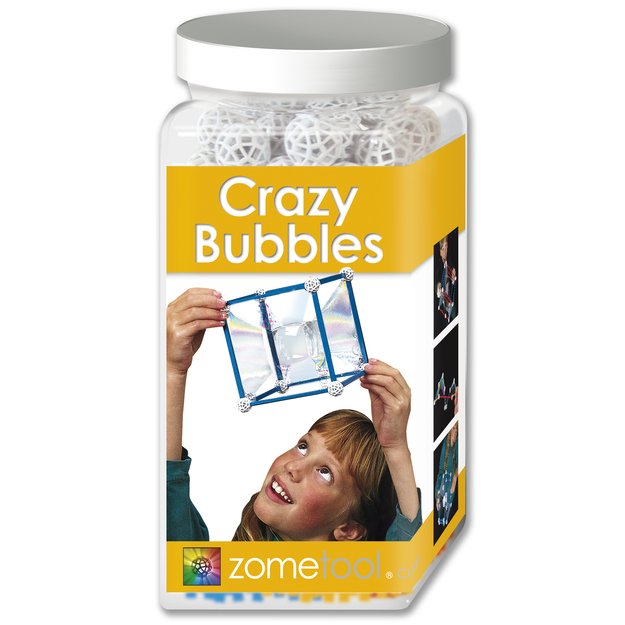 Zometool konstruktorius - Teminis rinkinys  Crazy Bubbles  (00318)