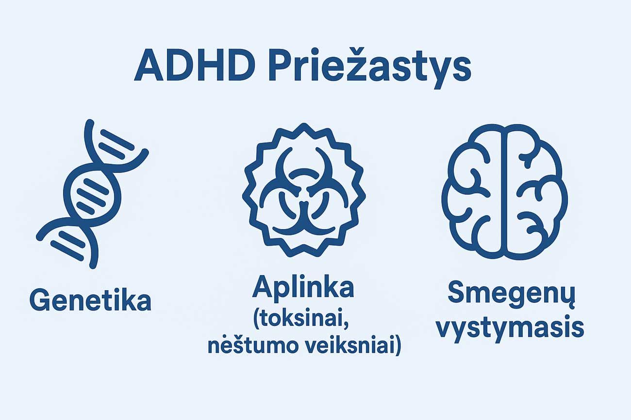 adhd priezastys