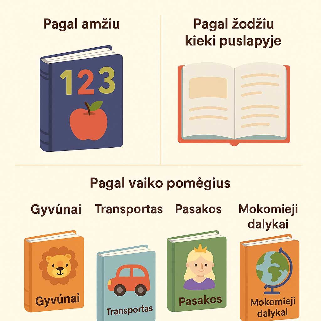 kokias knygas rinktis vaikui kad ismoktu skaityti